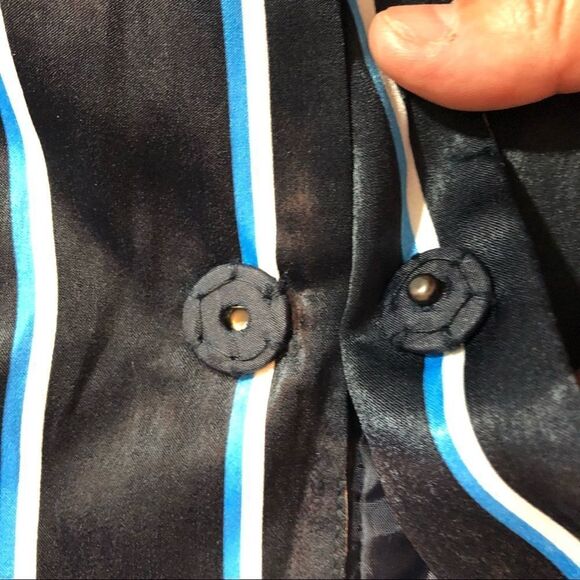 New Worthington Dark Navy Striped Blazer - Picture 10 of 16